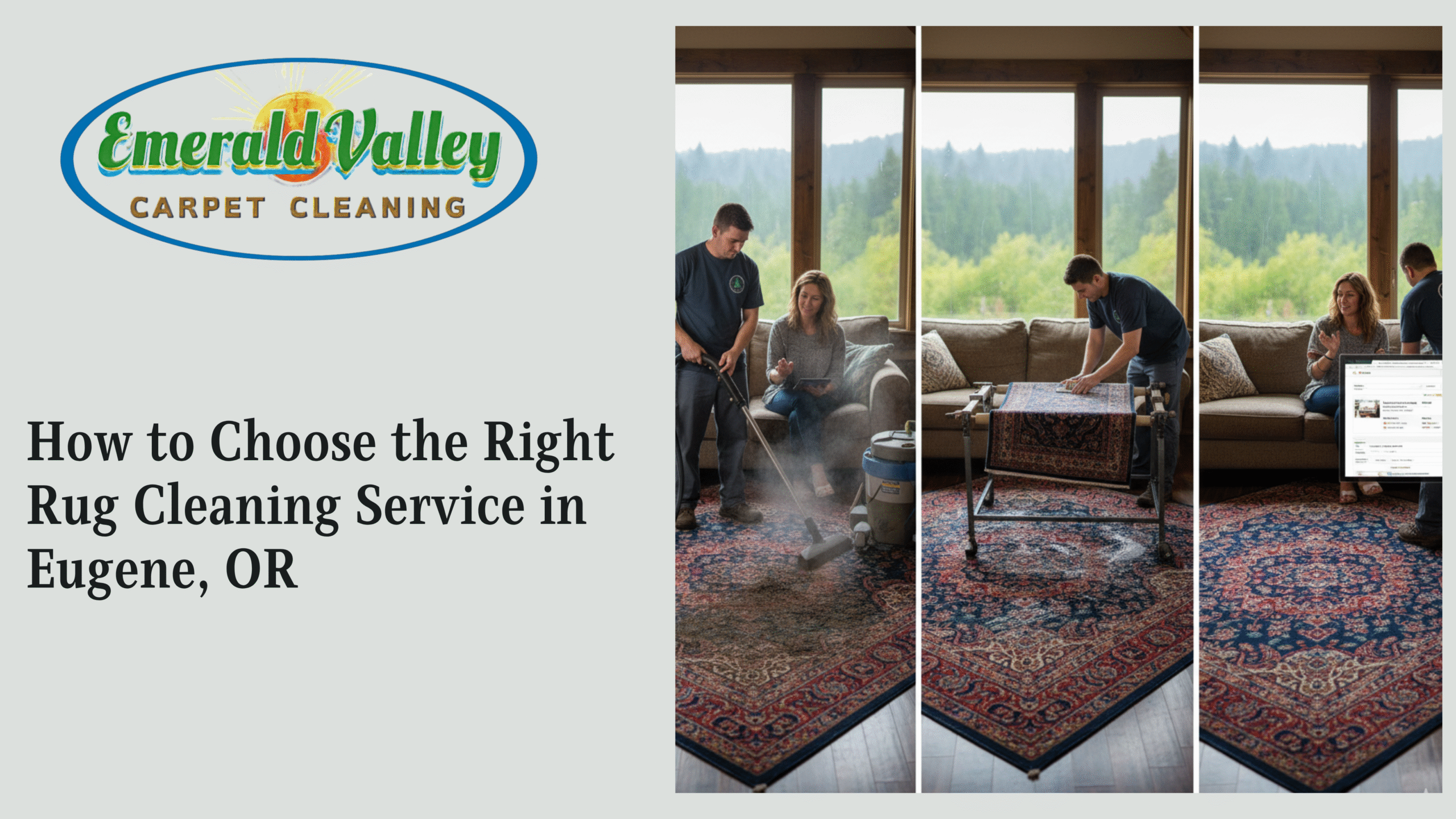 How to Choose the Right Rug Cleaning Service in Eugene, OR