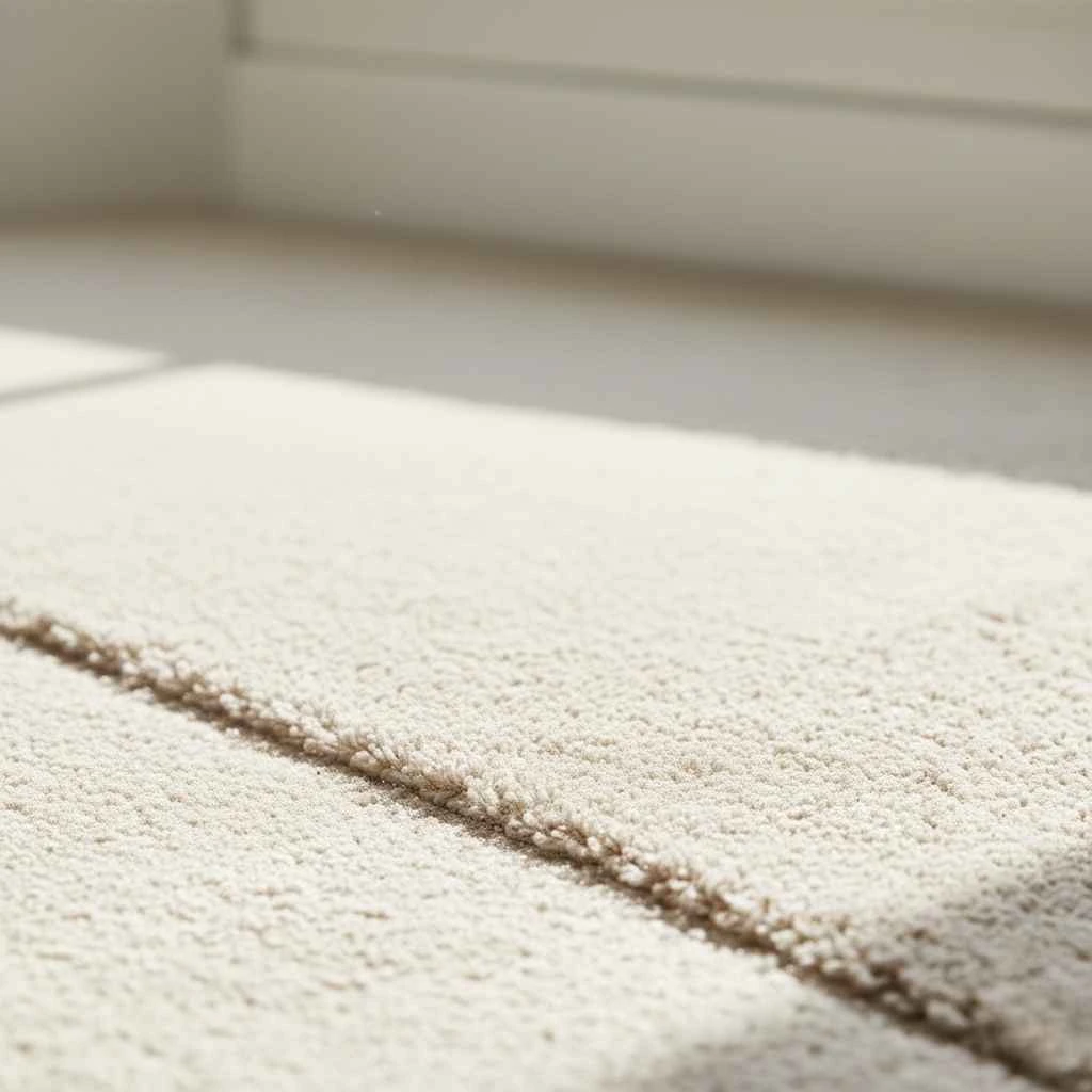 extracting dust from carpet fibers.