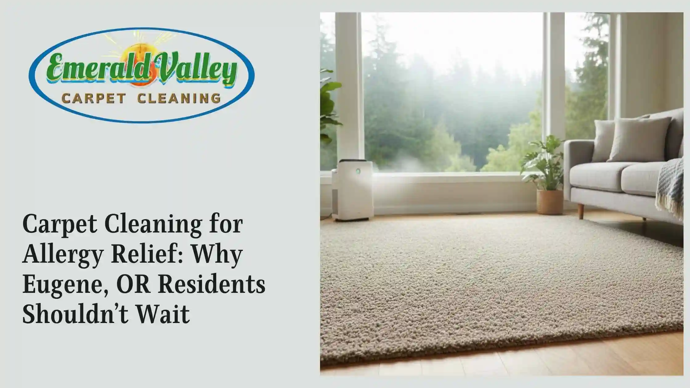 Why Eugene Residents Need Carpet Cleaning for Allergies