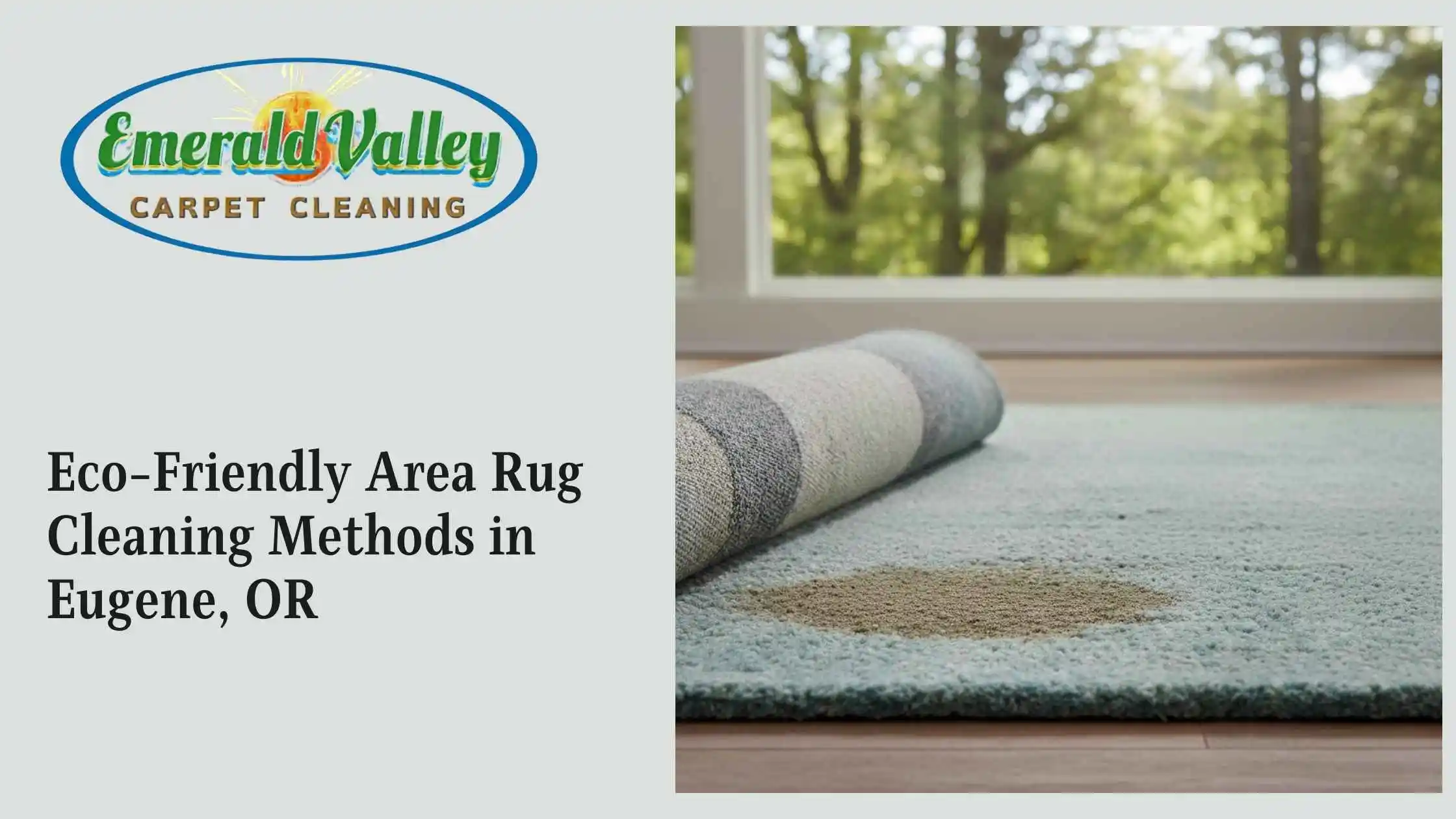 Eco-Friendly Area Rug Cleaning Methods in Eugene, OR