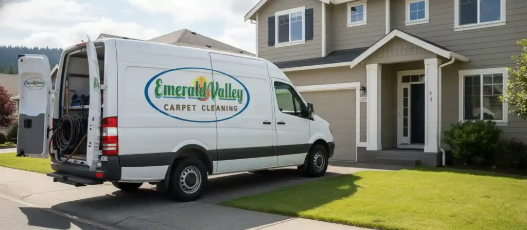 emerald valley carpet cleaning truck