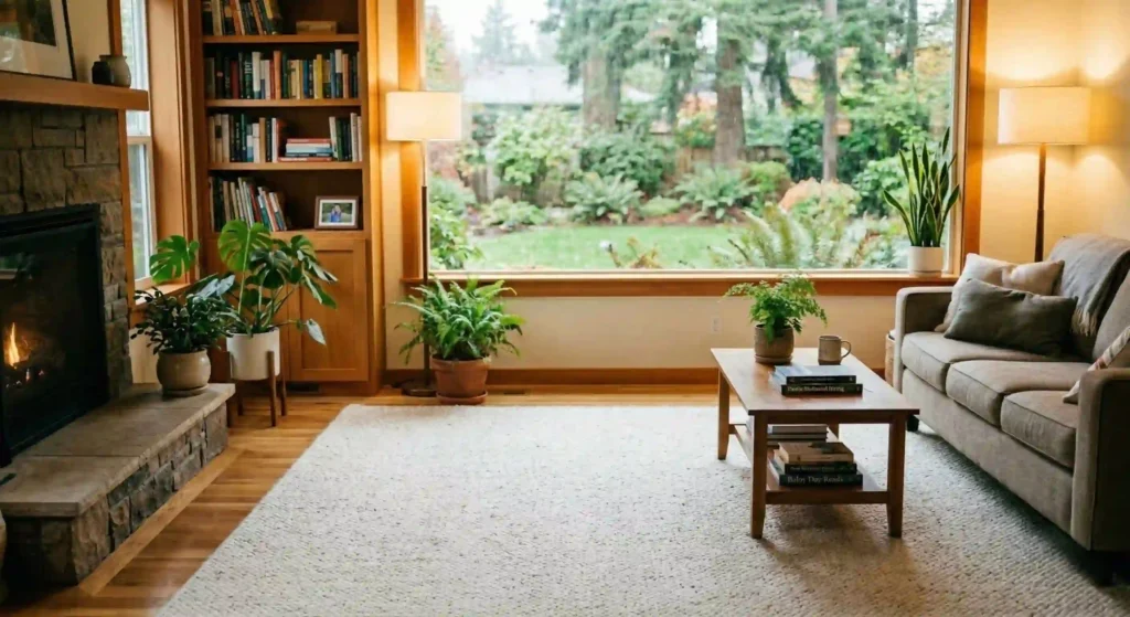 carpet in a Eugene living room