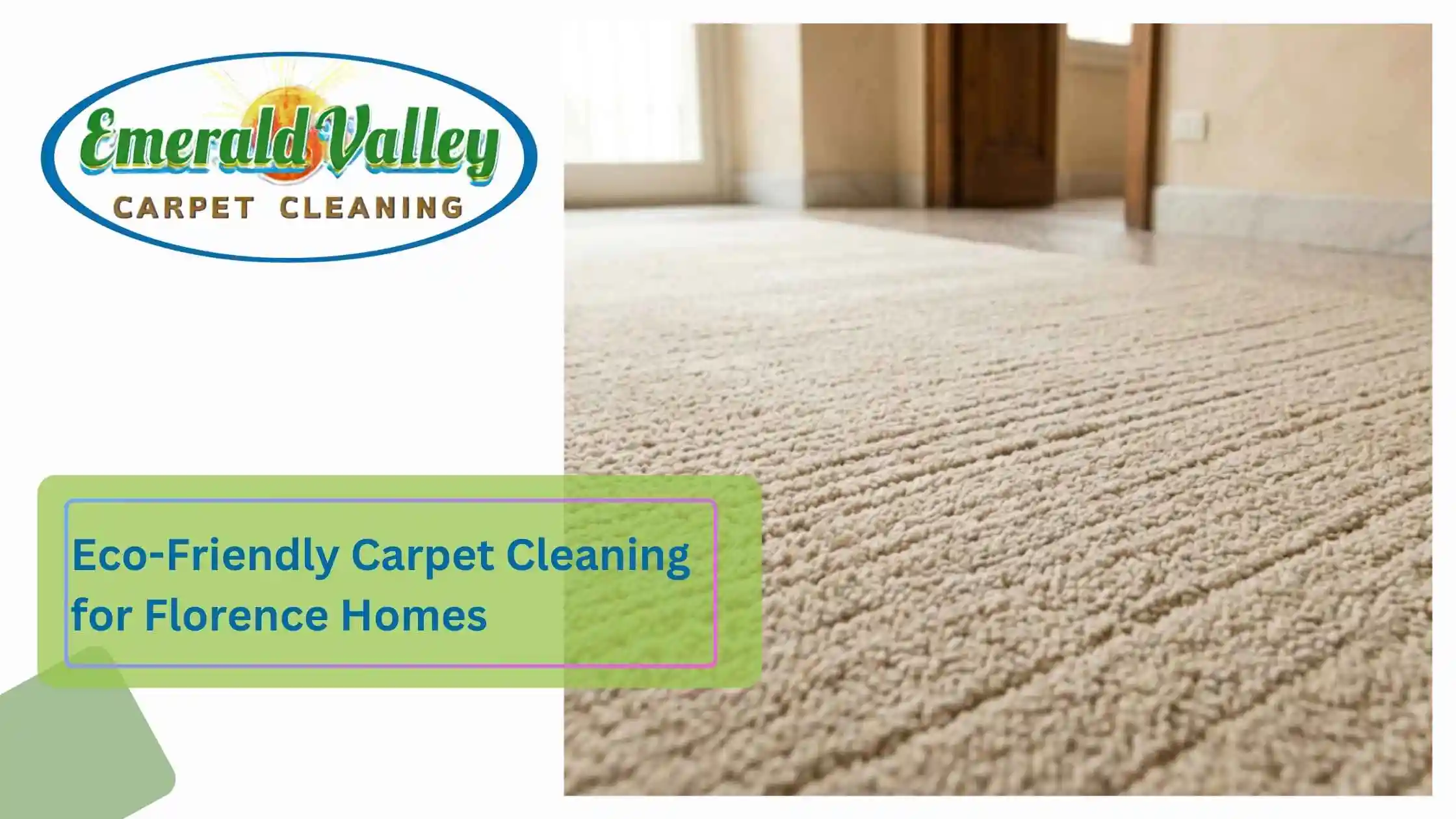 Eco-Friendly Carpet Cleaning for Florence Homes