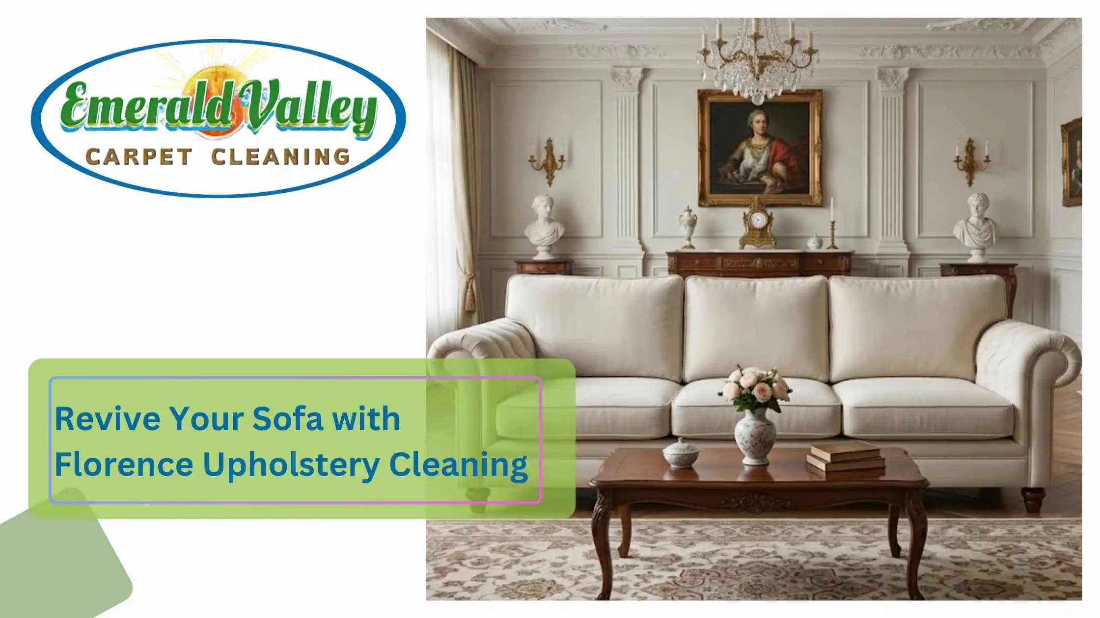 Revive Your Sofa with Florence Upholstery Cleaning