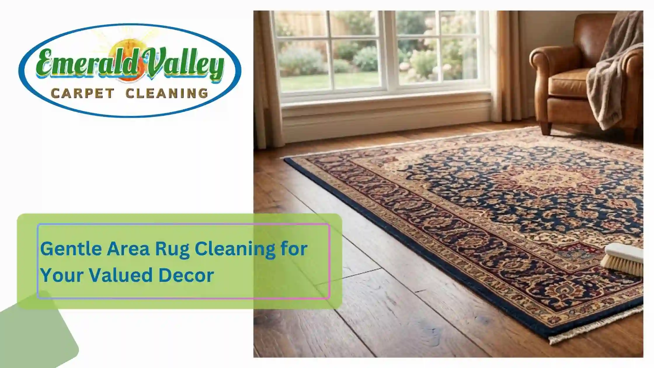 Gentle Area Rug Cleaning for Your Valued Decor