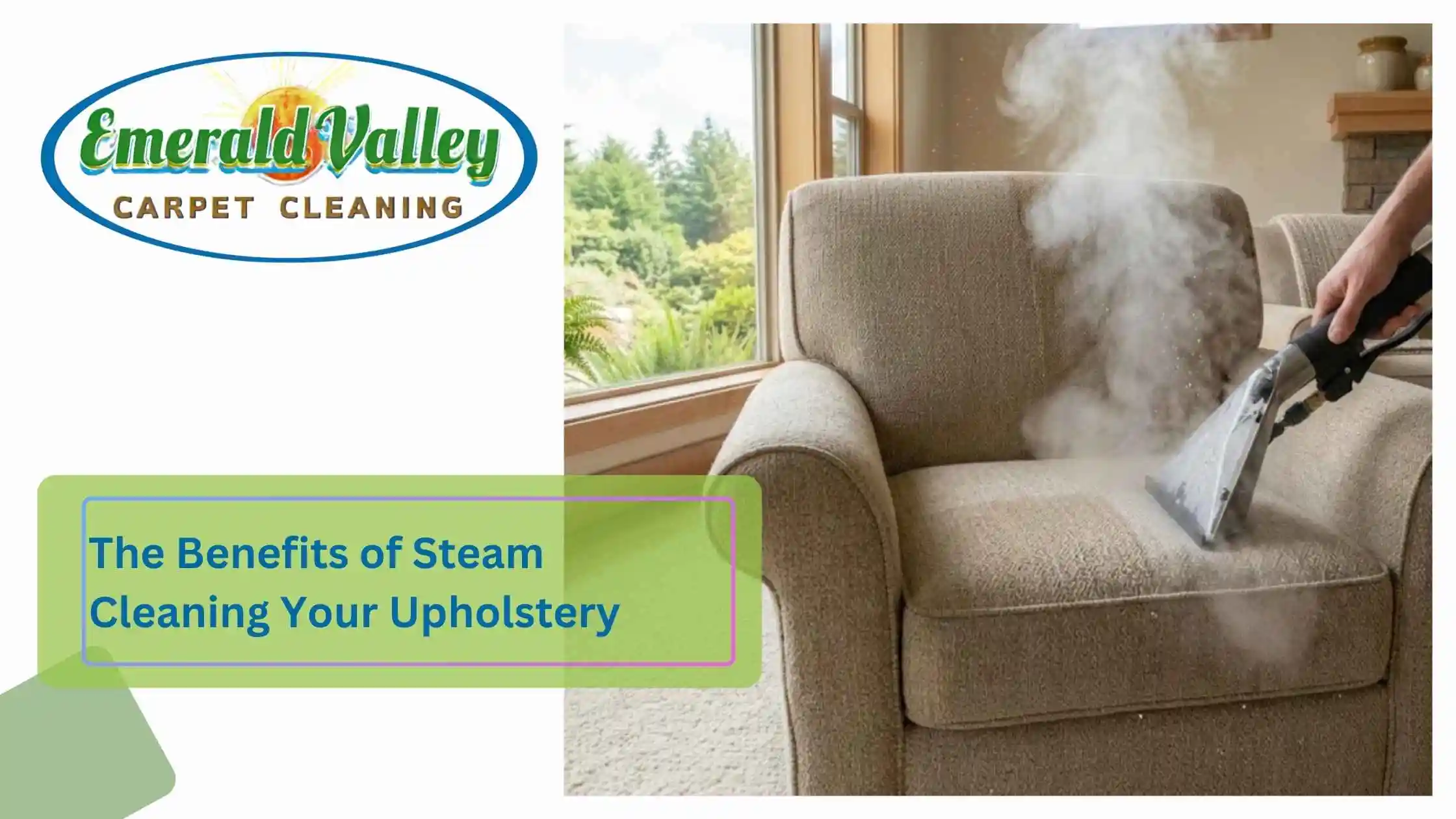 The Benefits of Steam Cleaning Your Upholstery