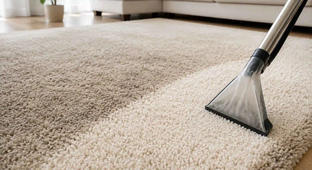 Truck mounted professional carpet cleaning equipment in Eugene Oregon