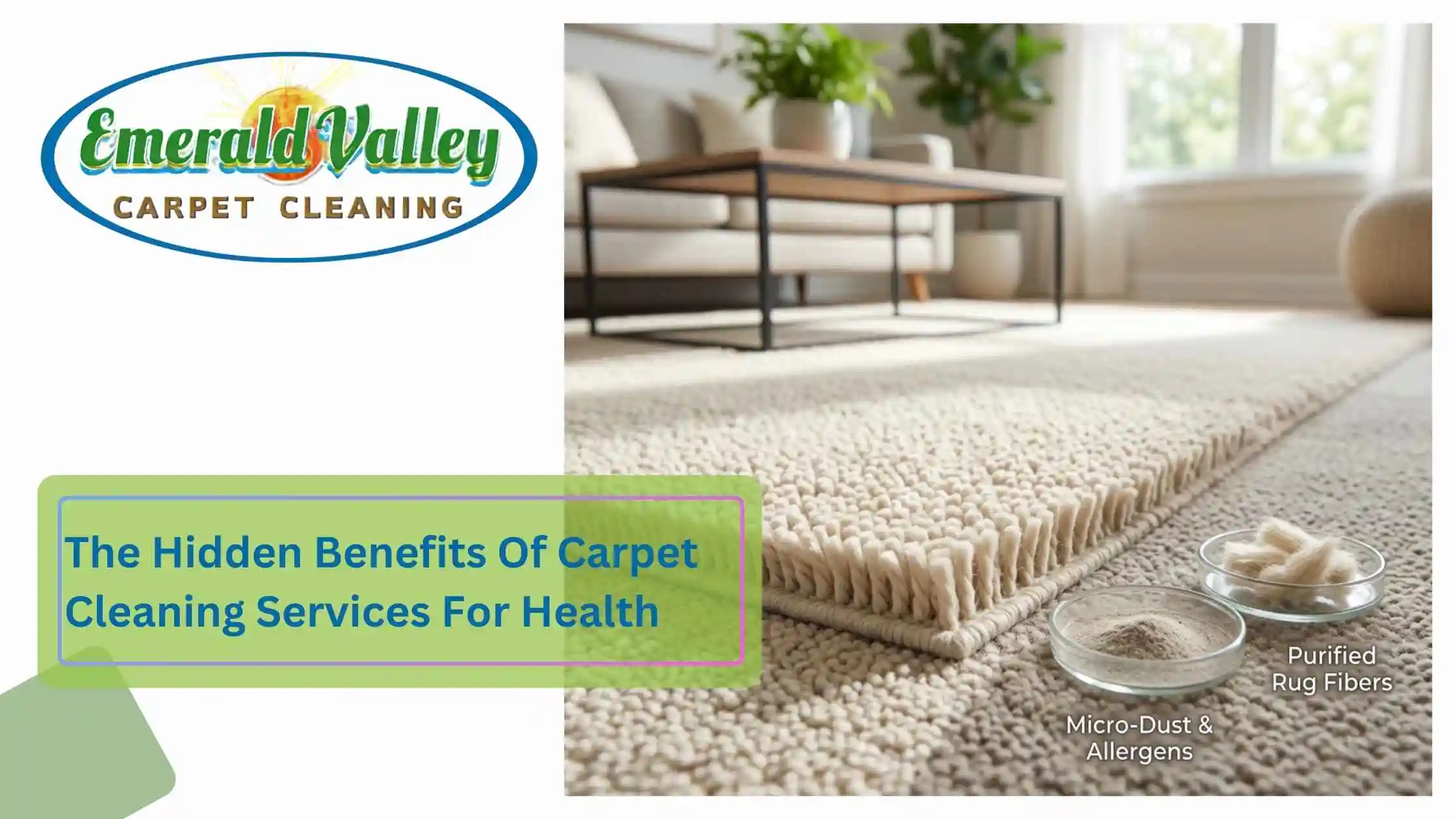 The Hidden Benefits Of Carpet Cleaning Services For Health